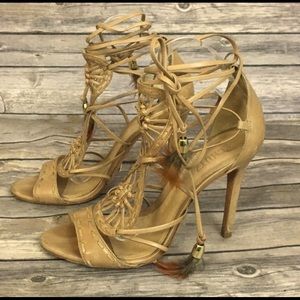 Schutz strappy heels